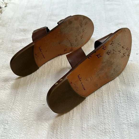 beek DARTER Chocolate Sandals, Size 7, EUC - Picture 6 of 12